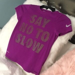 A purple Nike shirt ❗️